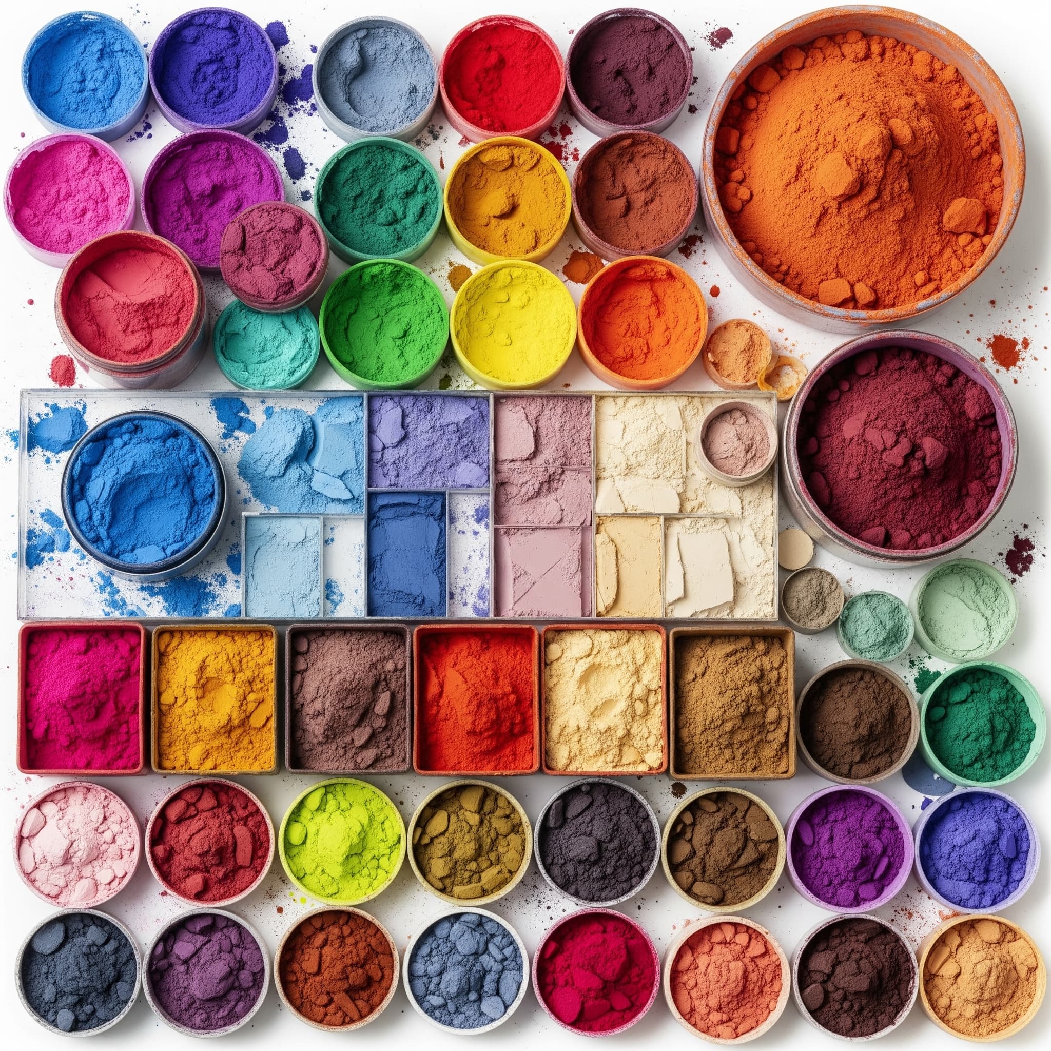 پوششدهی بالا و یکنواخت (رنگدانهها)